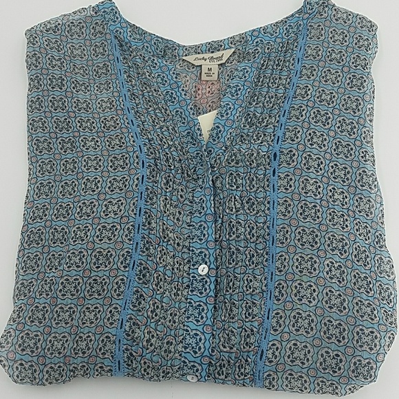 Lucky Brand  Button Down Blouse - Picture 6 of 8